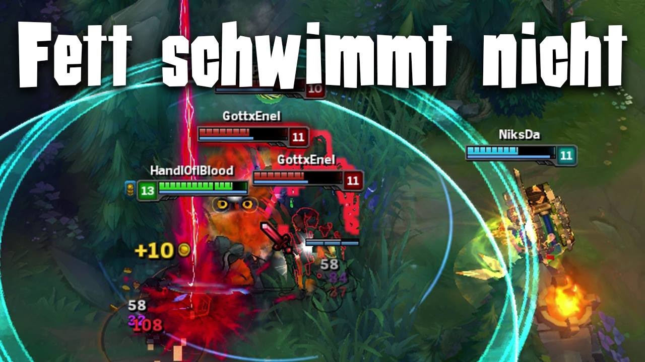 Fett schwimmt nicht!