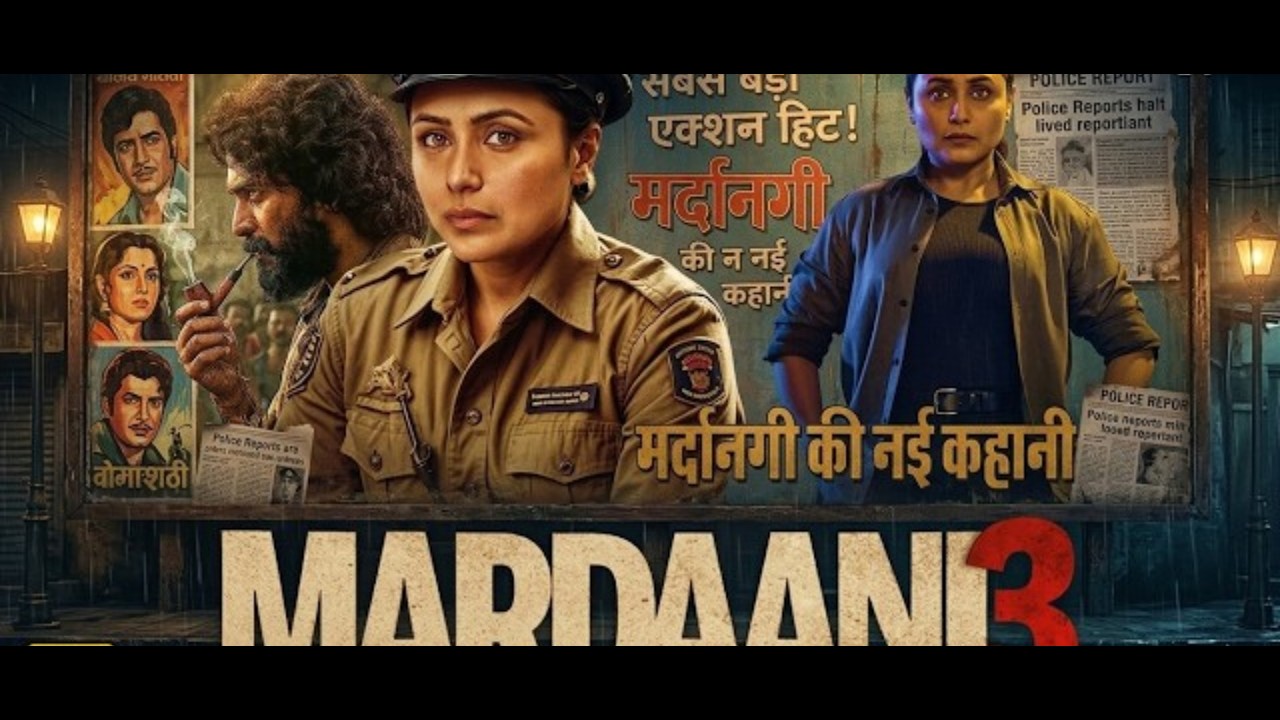 Mardaani 3 2026 Full Action Thriller Movie Rani Mukerji Nawazuddin Siddiqui HD 480P