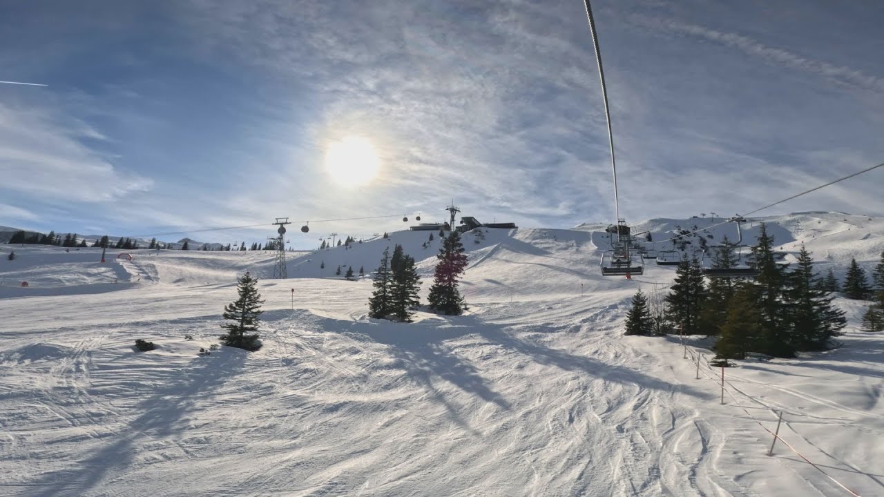 Skigebiet Golm - 44 Pistenkilometer im Montafon