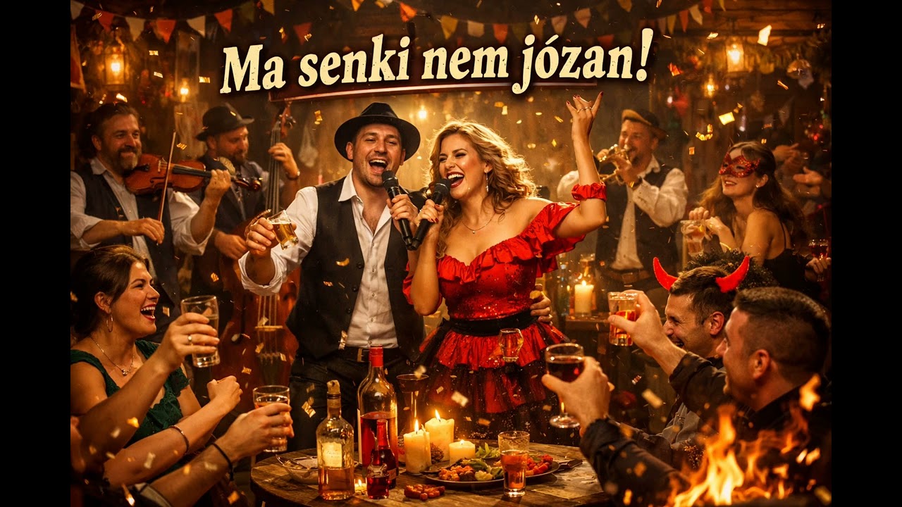 Ma senki nem józan | Farsangi mulatós duett 🎻🔥 (2026)