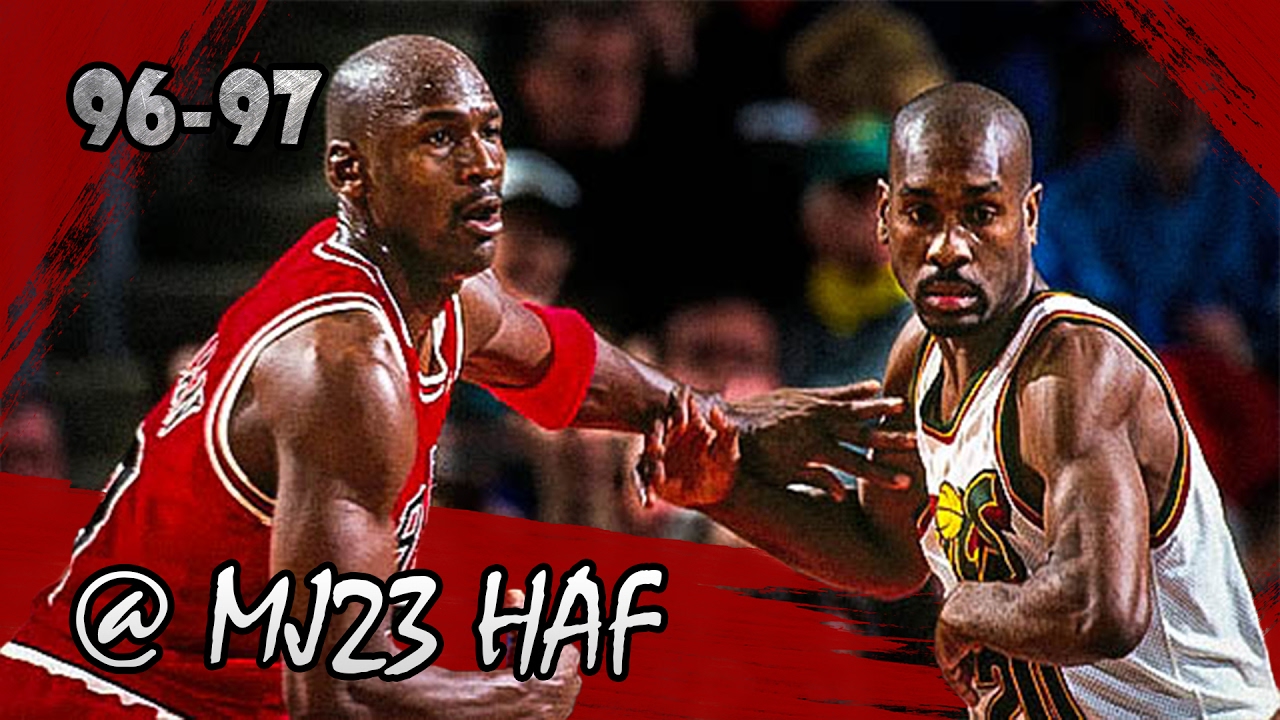 Michael Jordan Highlights vs Sonics (1997.02.02) - 45pts, Half-Court Buzzer Beater!