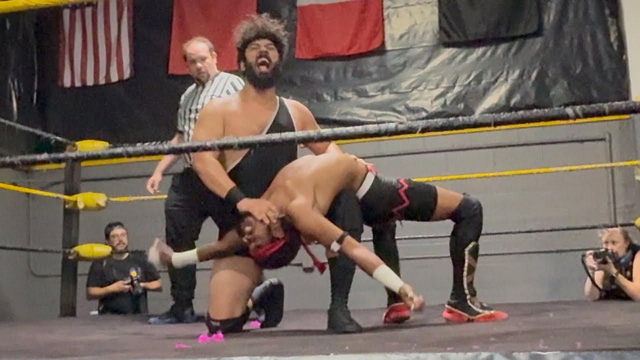 Big Sal vs Ben Chosen Indy Wrestling! NLPW Sacramento Ca 08/30/25