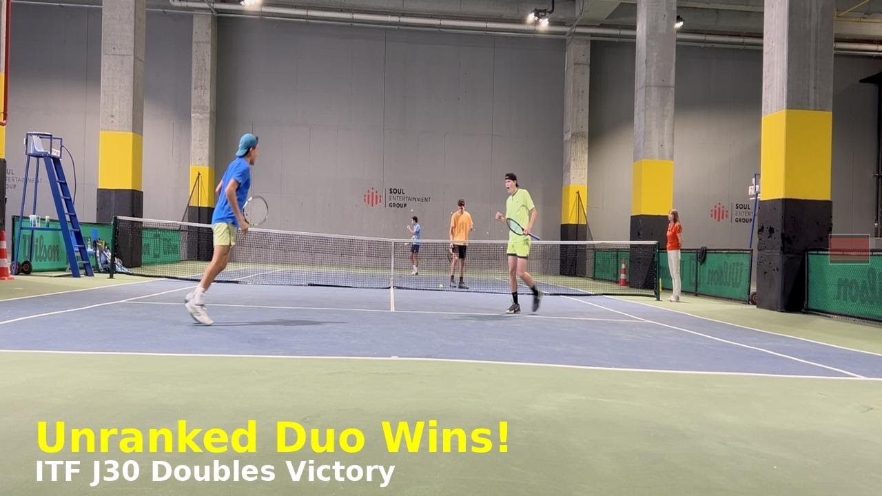 🔥 Unranked Duo Wins ITF J30 Doubles Match! | Zain Daim-Pan & Maximilian Linden 🎾