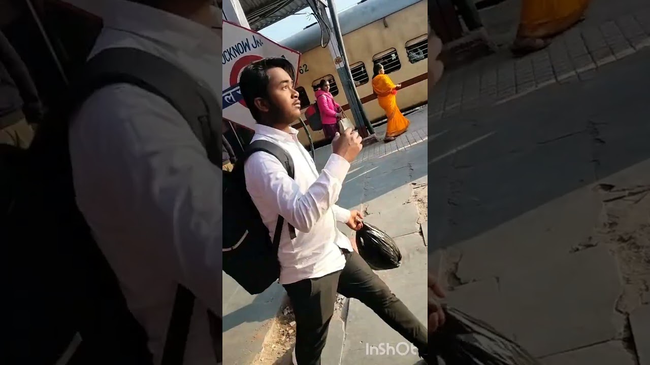 Lucknow Railway Station 🚉#shorts#shortsfeed #train #lucknow #youtubeshorts #viral #tranding 