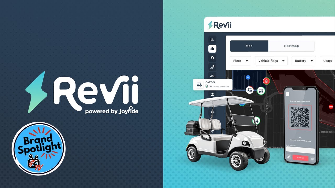Smart, Connected, Keyless, Trackable and Rentable Golf Carts - GolfCartingTV