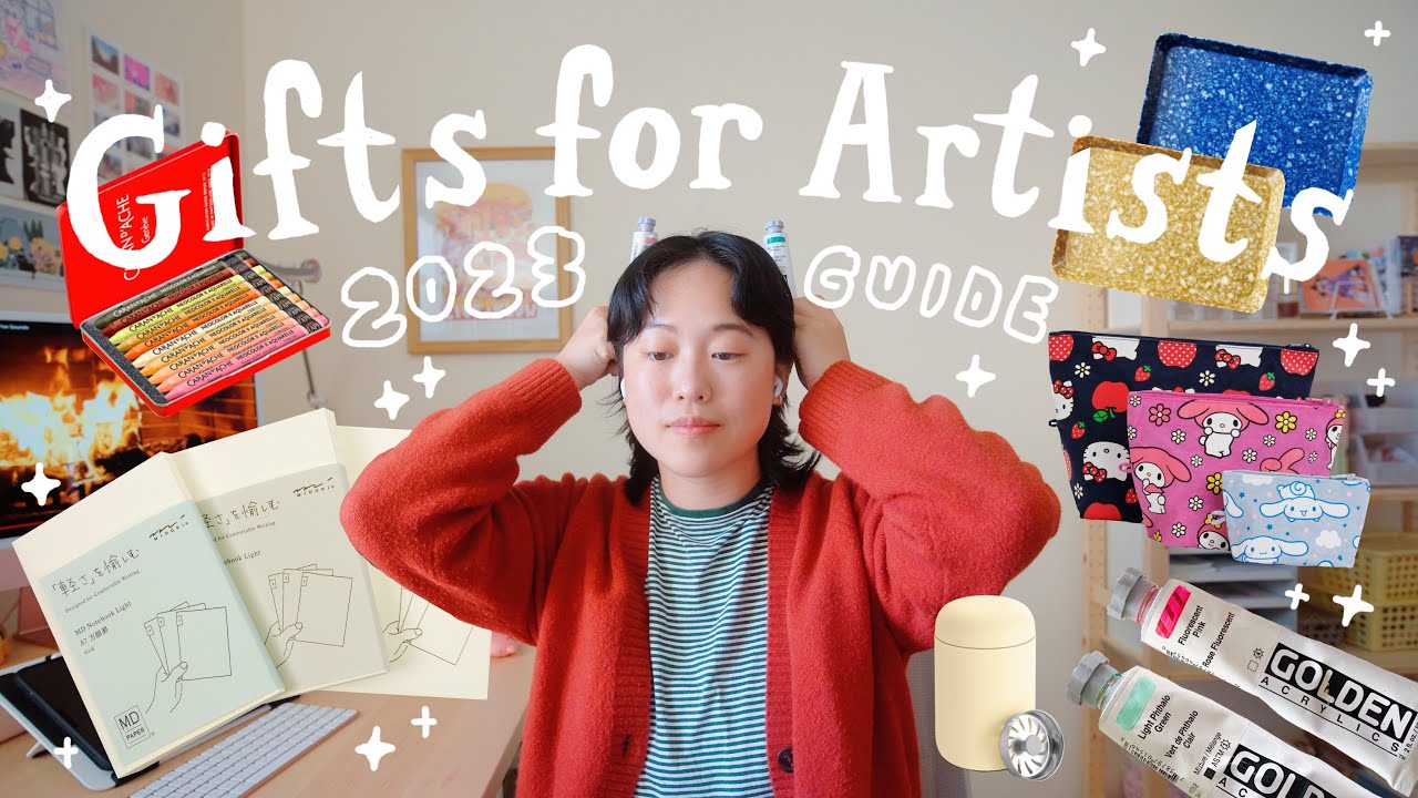 GIFT IDEAS FOR ARTISTS + CREATIVES 🎁 2023 gift guide