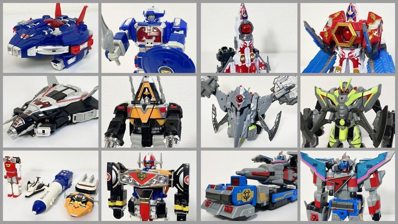 【MY　best　宇宙メカ×変形＆合体ロボ！　Part1】ギャラクシーメガ　デルタメガ　メガボイジャー　ホウオウボイジヤー　ブレイキングマンモス　太陽戦撃王　電磁戦隊メガレンジャー