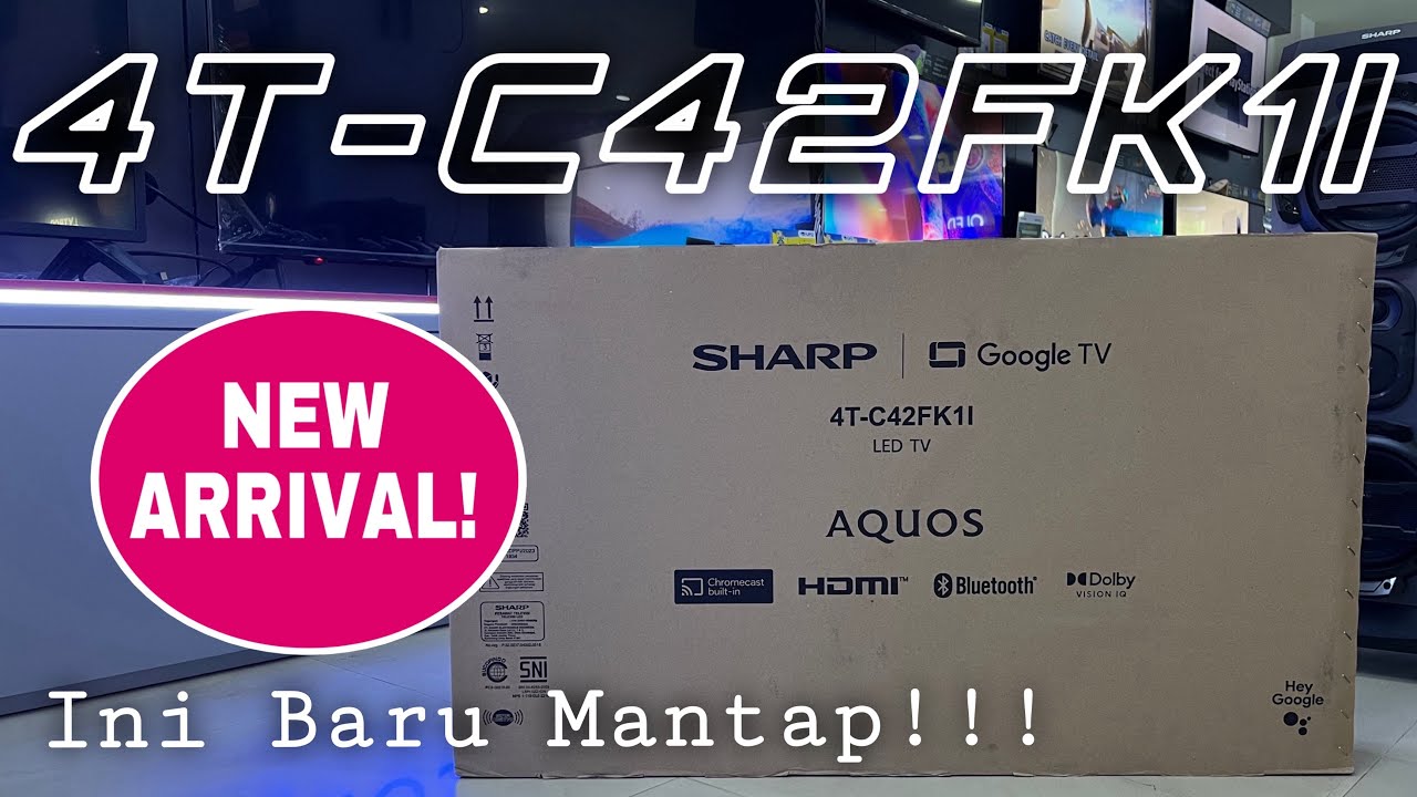 Makin Mantap Review Google TV Sharp 4T-C42FK1I UHD 4K Terbaru