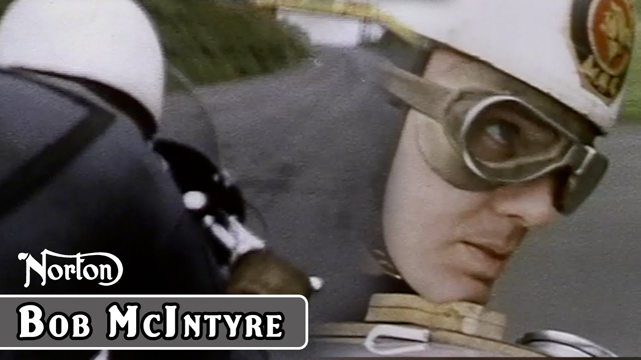 Bob McIntyre Manx Norton On-Board around Oulton Park