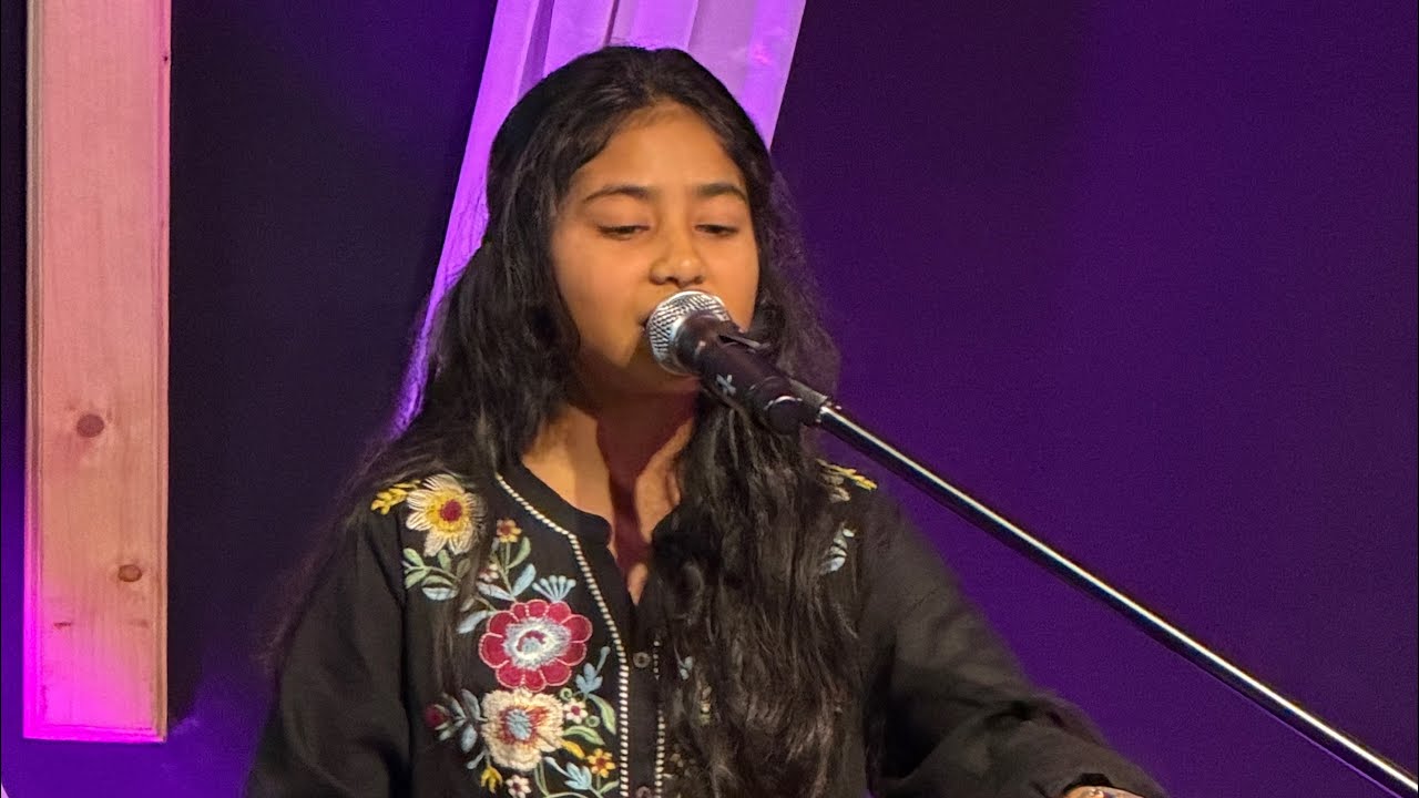 Tasalli Masih Gazal by Sis Kaizia masih live original @deepakjohnson @TwinkleMasih 
