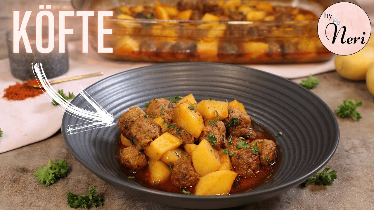 Köfte Patates / Hackbällchen mit Kartoffeln / türkische Küche / Eintopf / byNeri