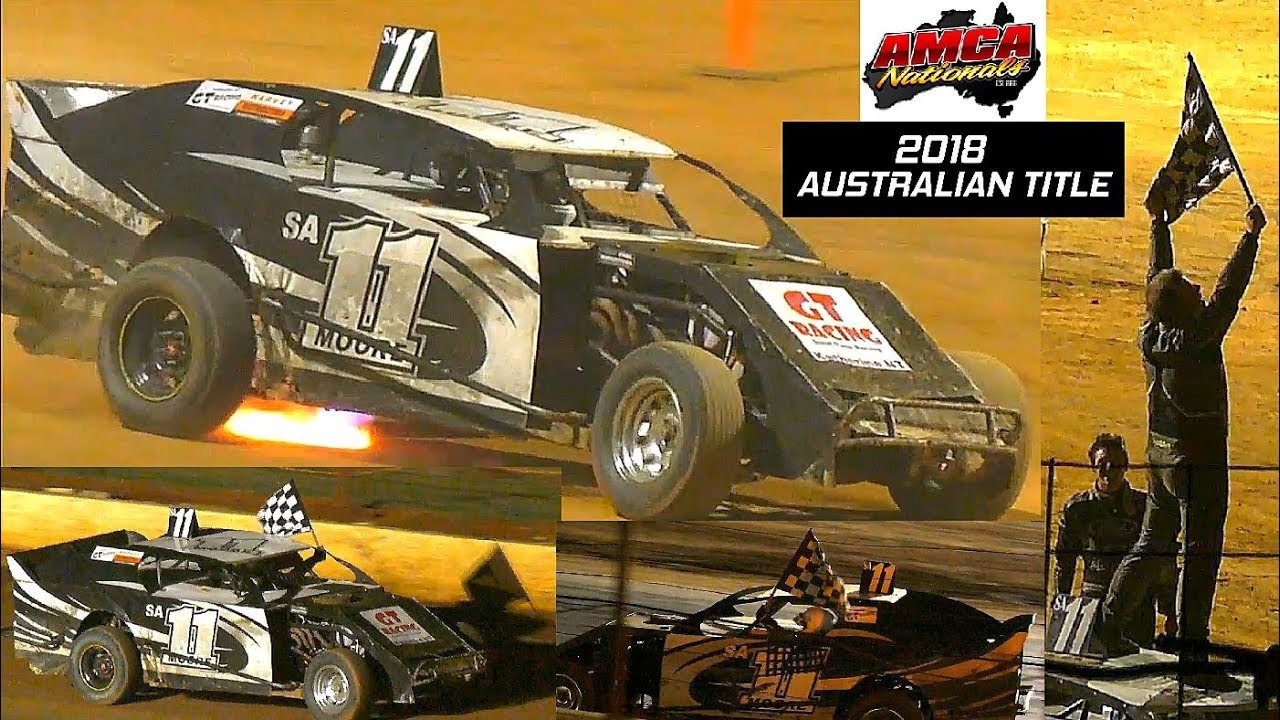 AMCA Nationals A-Main 40 Lap Final 2018 Ausrtalian Title Redline Raceway 27-1 -2018
