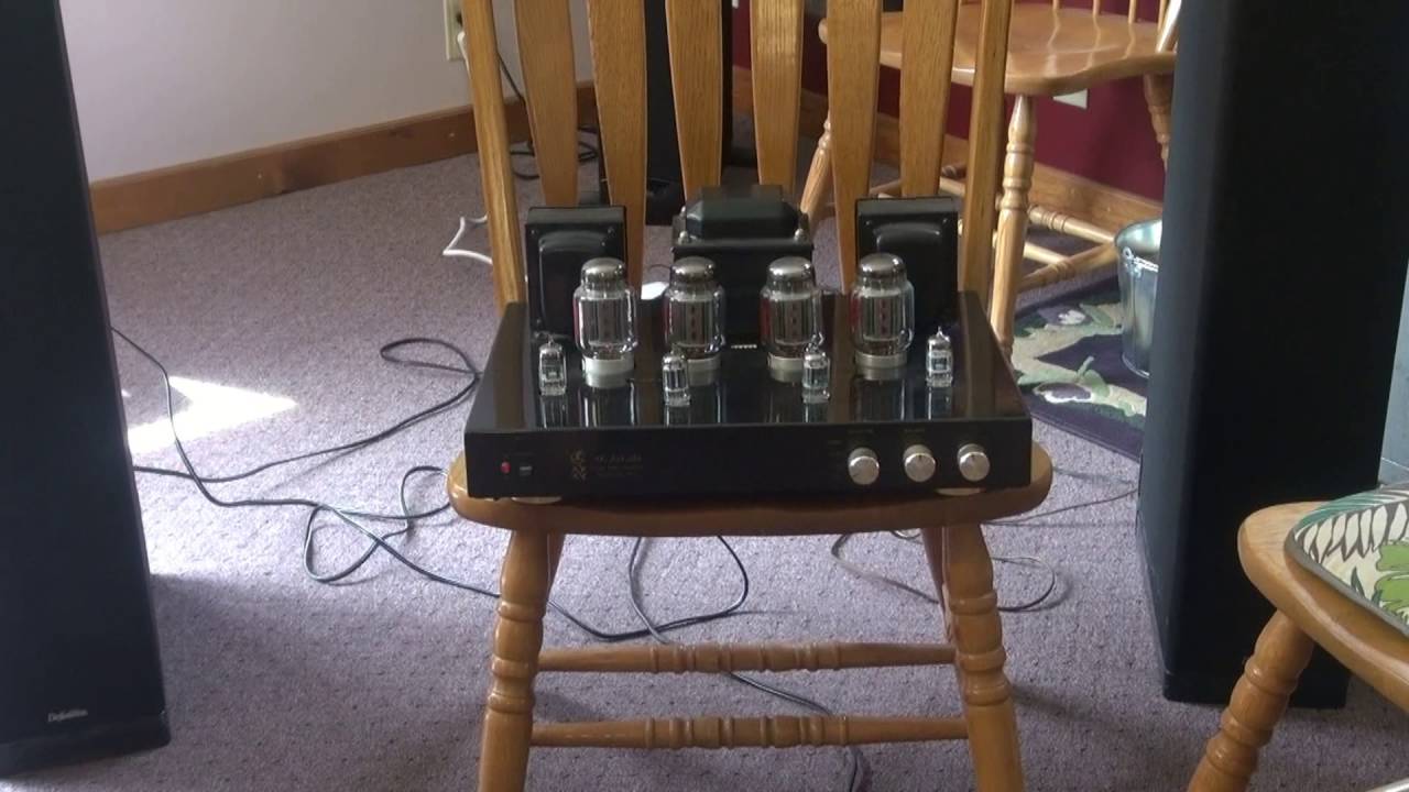 Jolida SJ-502A  home audio stereo KT-88 tube Monster Amp demo
