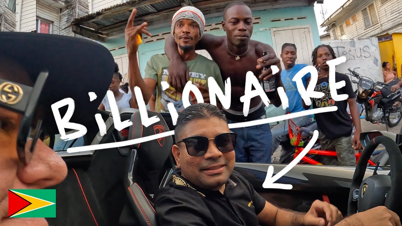 We Took a Lamborghini into the Hood — Azruddin Mohamed! 🇬🇾