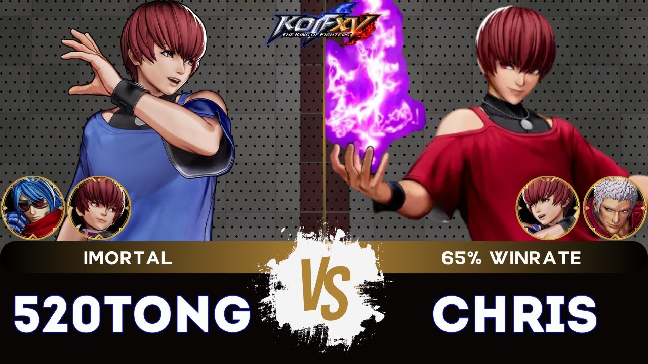 KOF XV ▰ 520TONG (O.Chris/Krohnen/Chris) 🆚 CHRIS (Chris/O.Yashiro/O.Chris) 🎞️Replay Match - 1/26