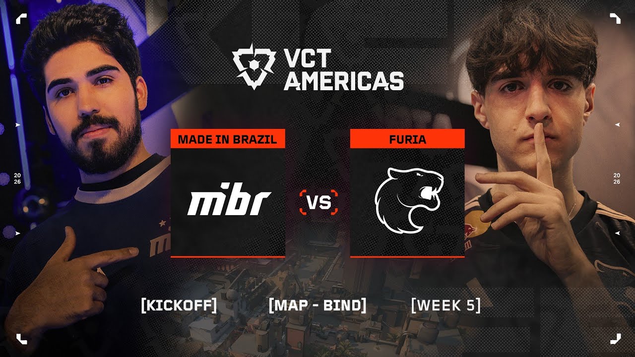 MIBR vs. FUR - VCT Americas Kickoff - W5D1 - Map 1