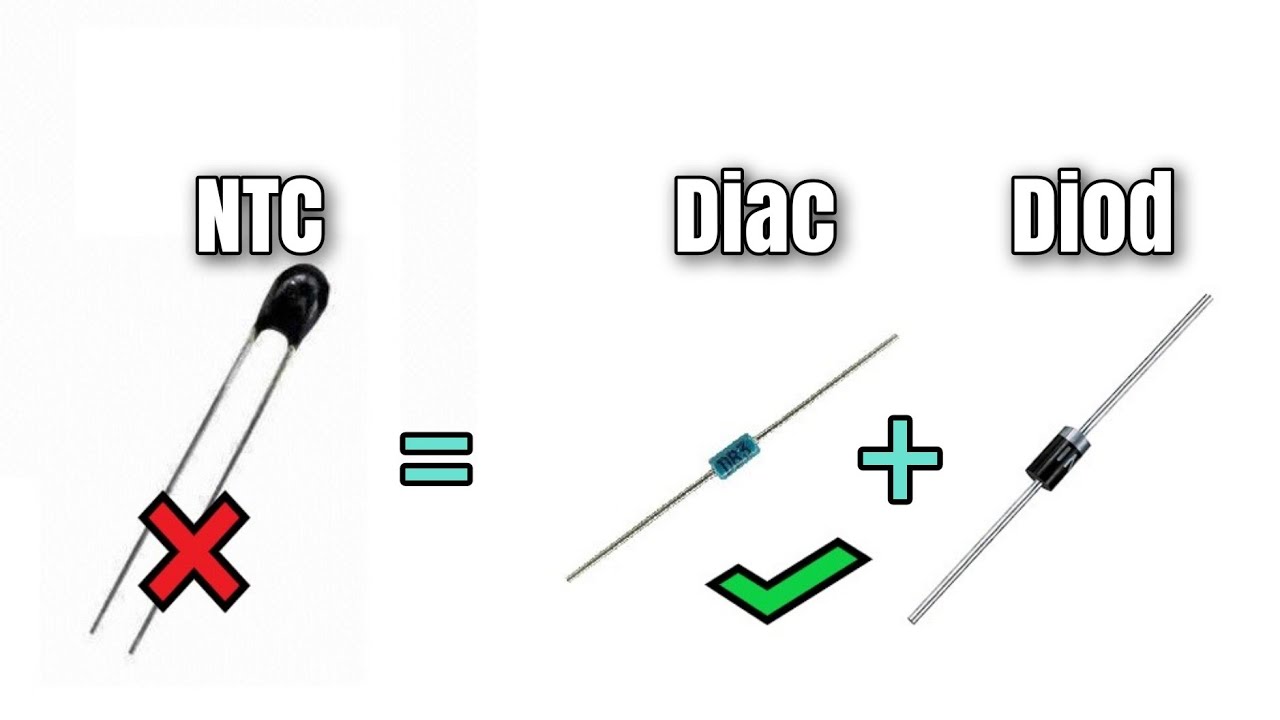 كيف تصنع حساس حرارة | How to make a temperature sensor NTC
