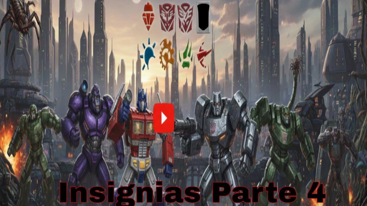 Facciones de Transformers Parte 4 (Insignias) @ArteyCulturaOfficial 