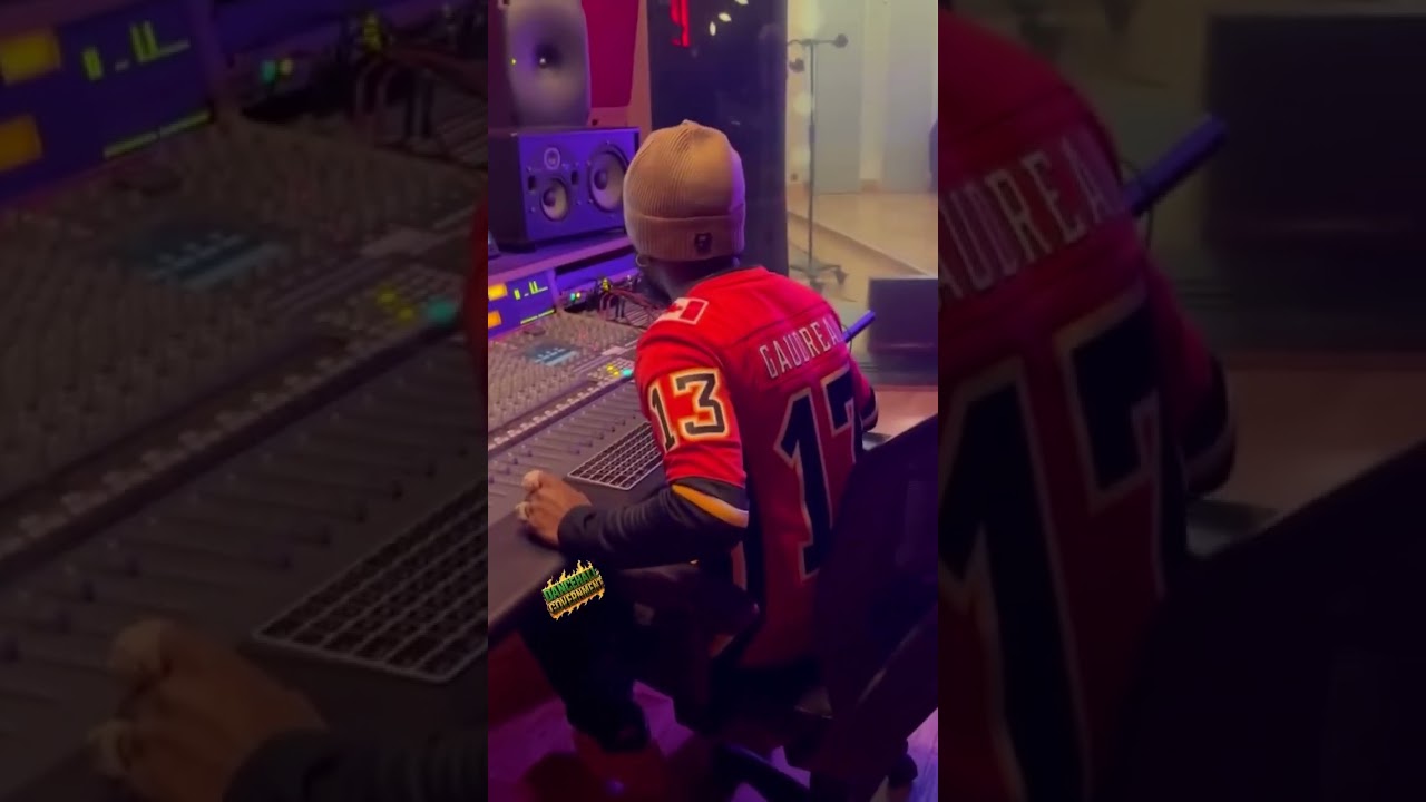 Unruly Boss Popcaan  studio time  In  Canada 