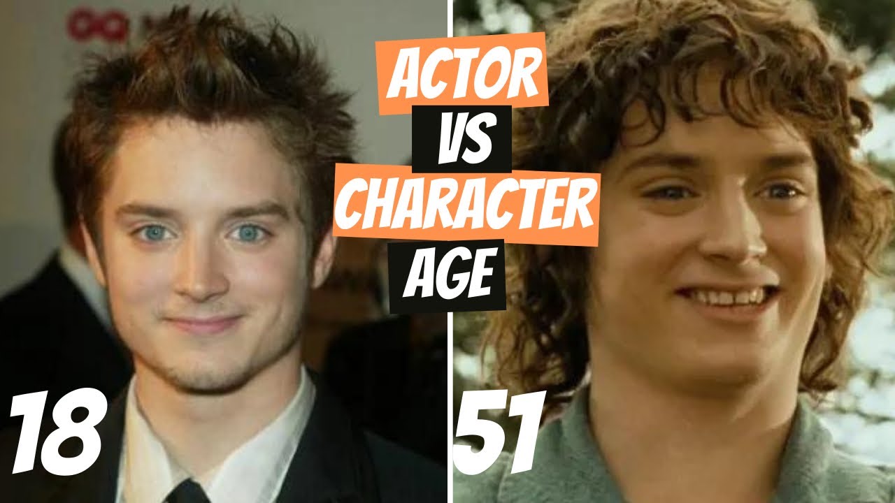 Lord Of The Rings Actor Age vs Character Age