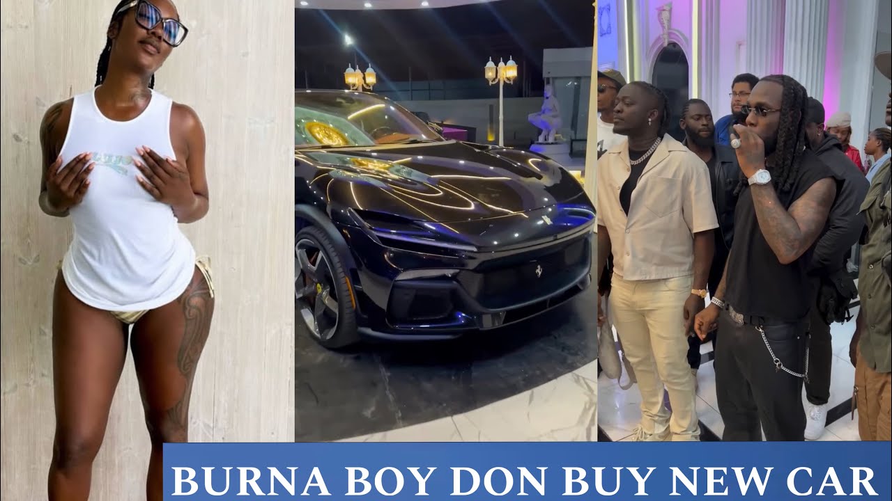 BURNA BOY SHOWOFF HIS 2025 FERRARI AS TIWA SAVAGE BIKINI SHOCK NIGERIANS