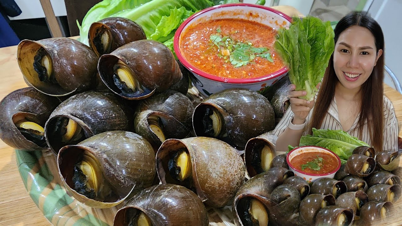 หอยปังตัวแม่หรือหอยโข่งเนื้อกรอบหวานไม่ขมค่ะ กินกับซีฟุ๊ดแซ่บมากค่ะ