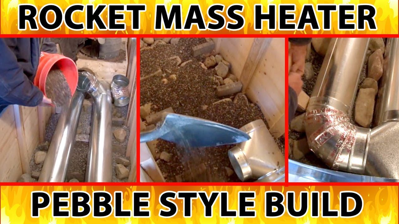 steam punk rocket mass heater of science - excerpt from 