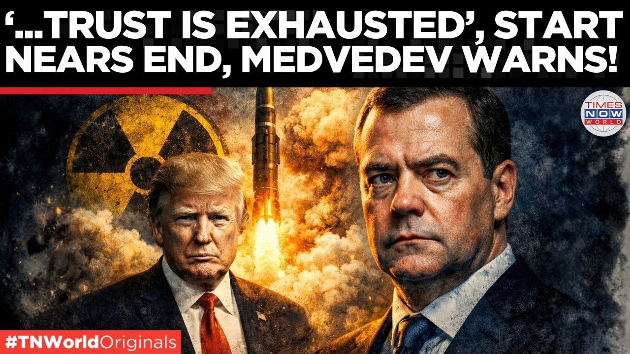 MEDVEDEV WARNS NUCLEAR Risk As New START Arms Control Crisis Looms | World News