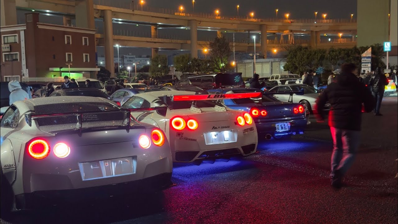 JAPONYA TOKYO’DA TOKYO DRİFT İLLEGAL ARABA BULUŞMALARI !