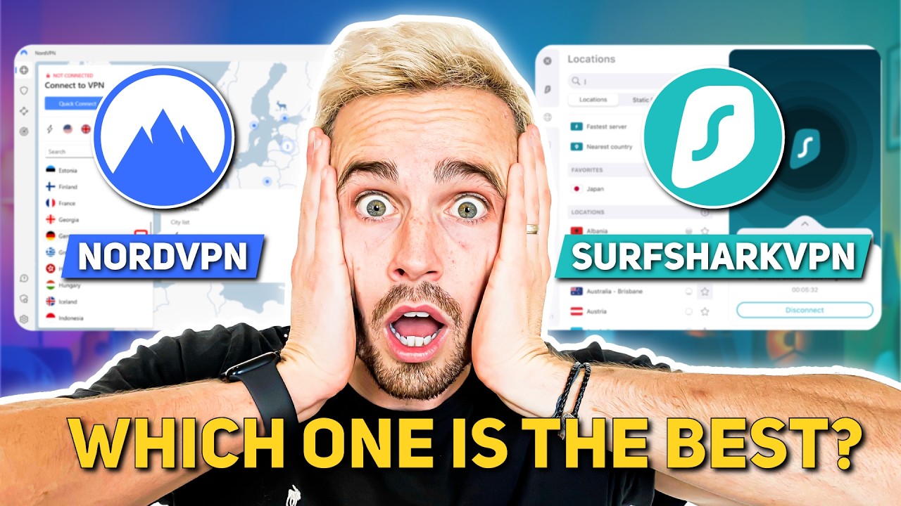 NordVPN vs Surfshark VPN: Which Offer Greater Value