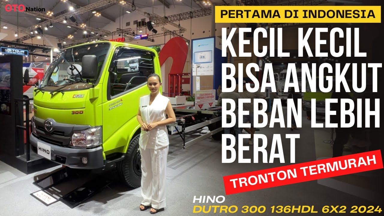 Hino Dutro 300 136HDL 6x2 Terbaru ‼️, Truk Tronton Paling Murah, Lebih Untung Buat Angkutan?