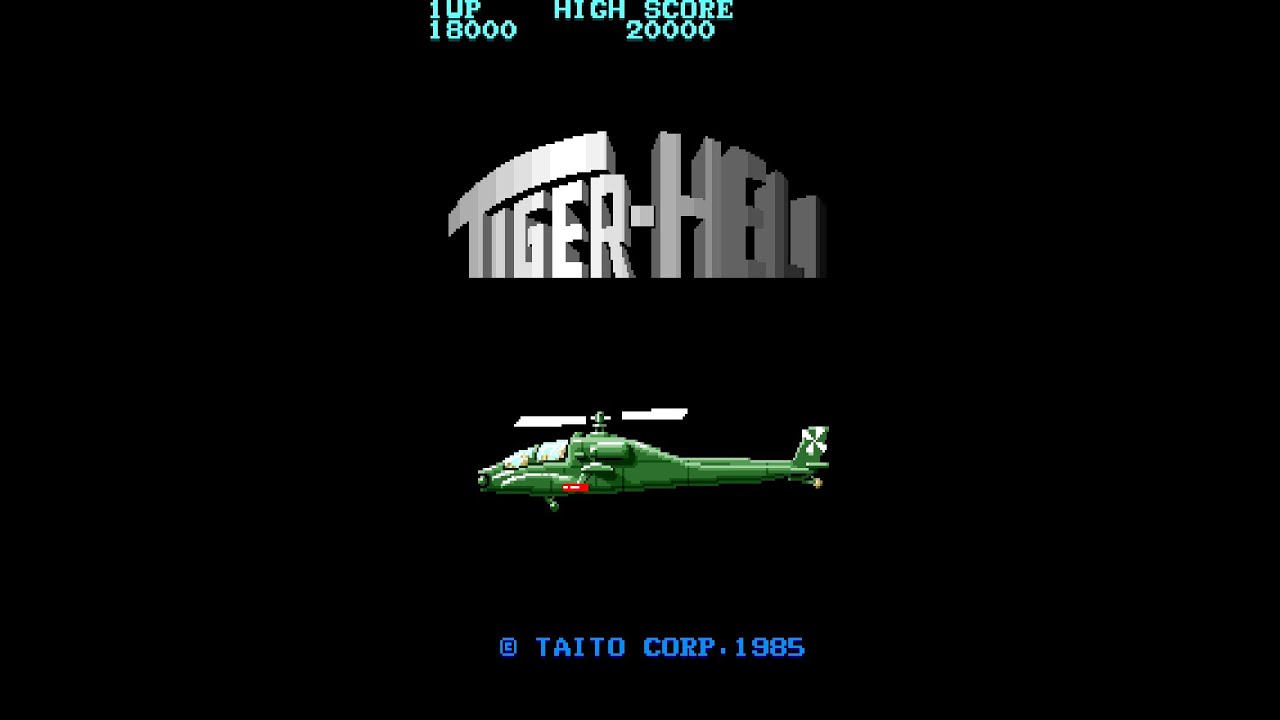 Tiger-Heli (Arcade) - 2-ALL Clear (2 Loops) 625,370 Pts
