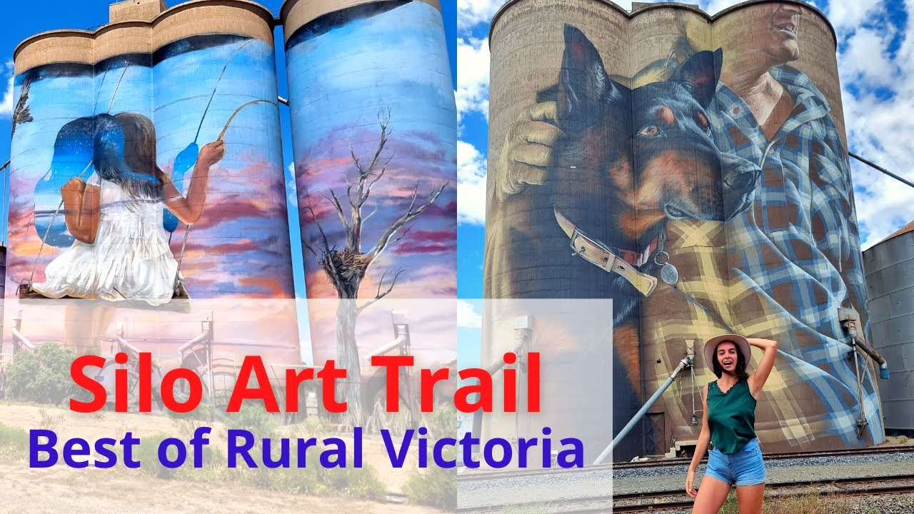 Wimmera Mallee Silo Art Trail and climbing the World's smallest mountain.