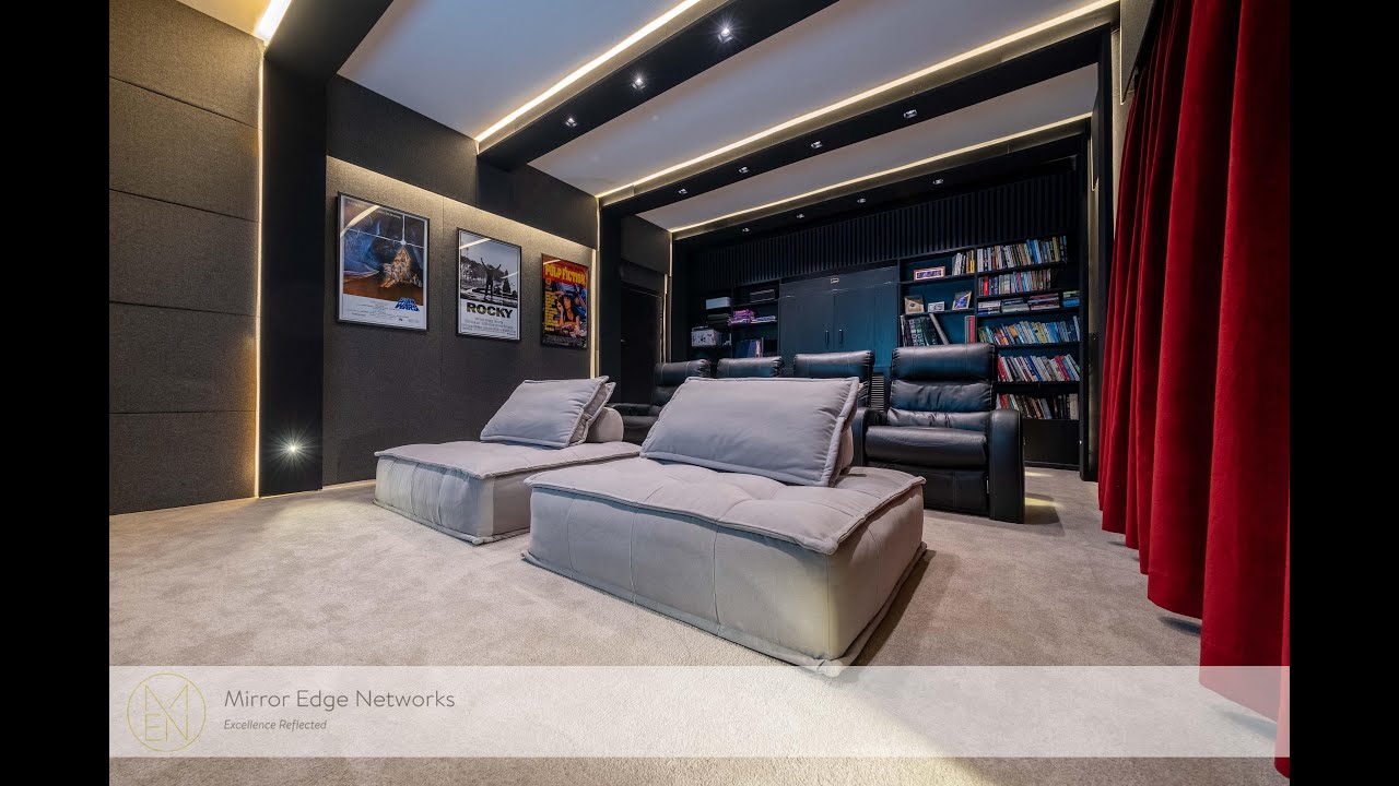 Cape Town Home Cinema build in (St James, Cape Town)
