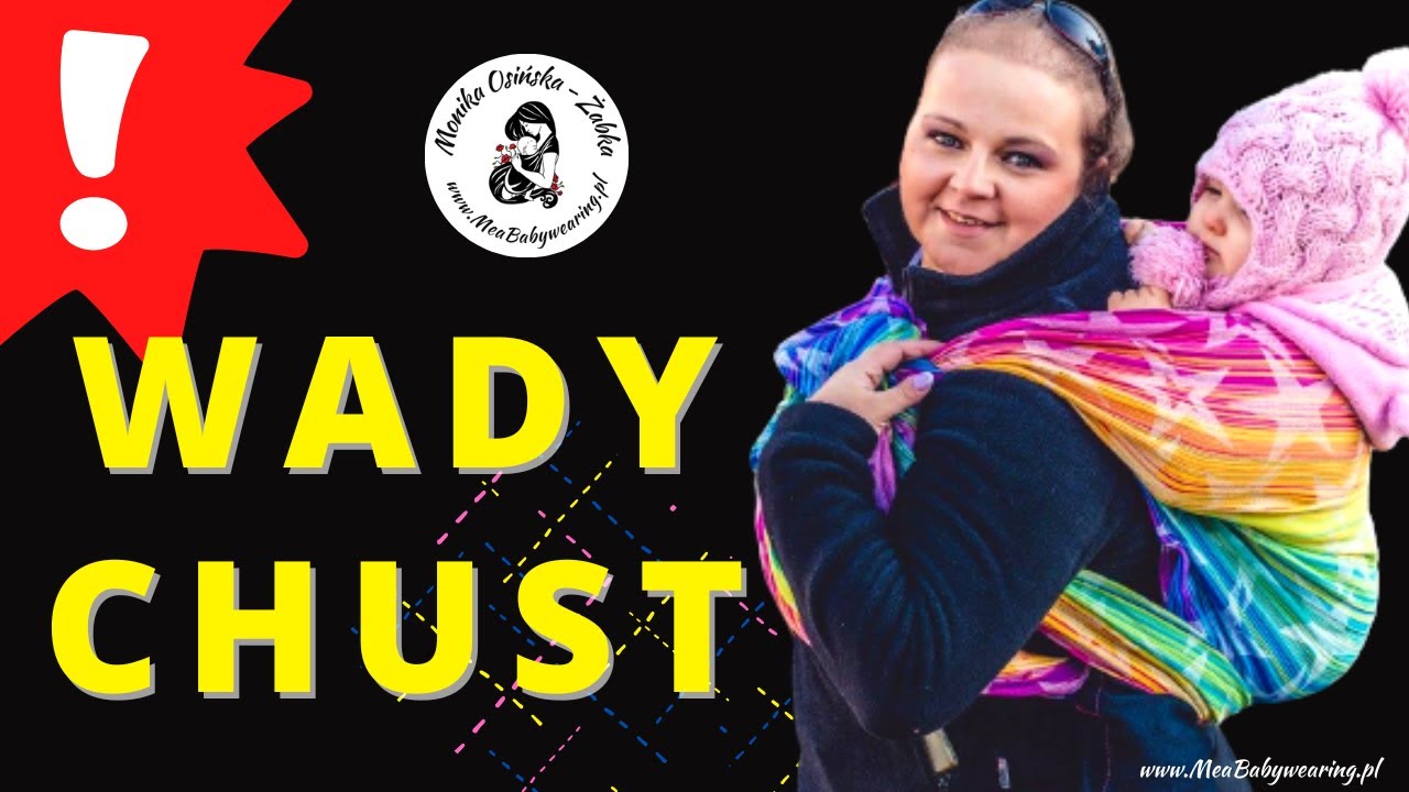 Jakie są wady chusty do noszenia dzieci? Na to uważaj!