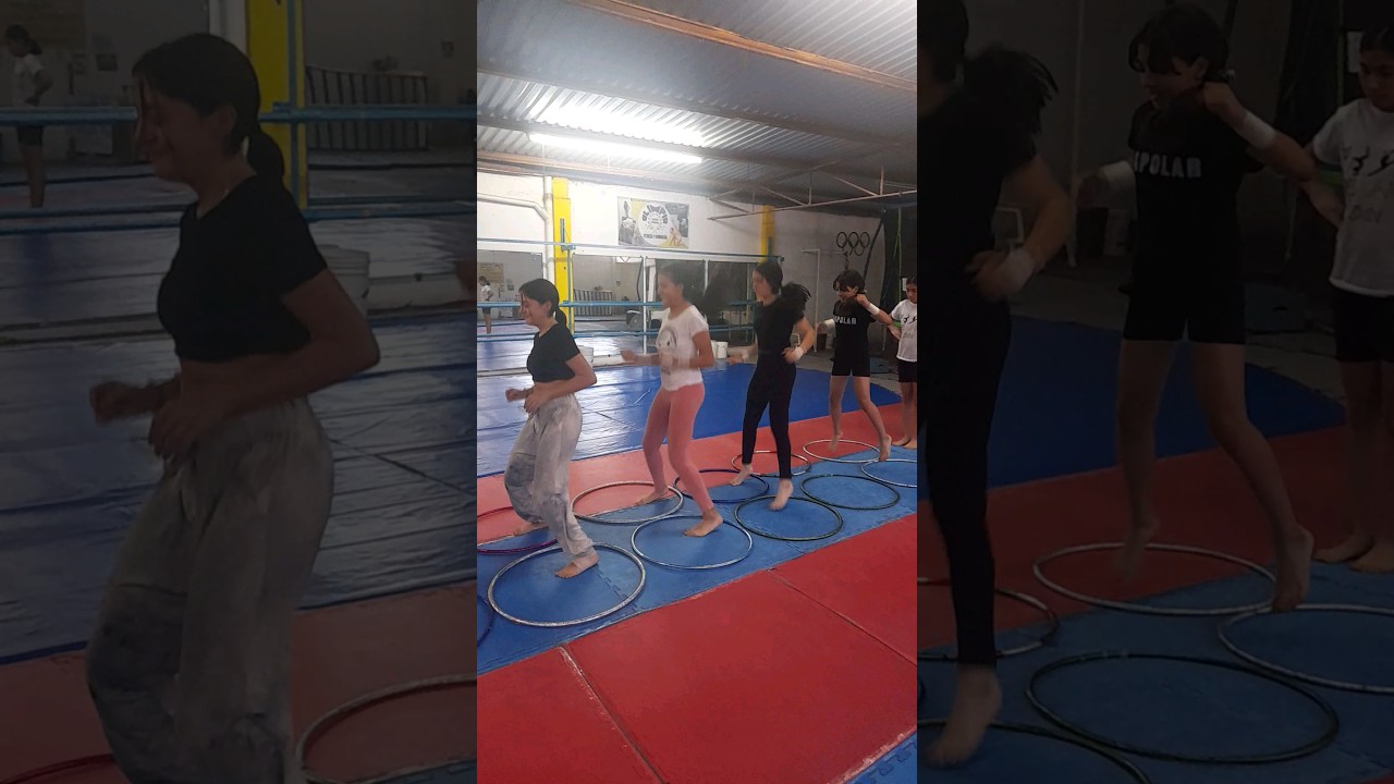 #viralshort #recreacion #coordinacion #aros #gimnasiaartistica