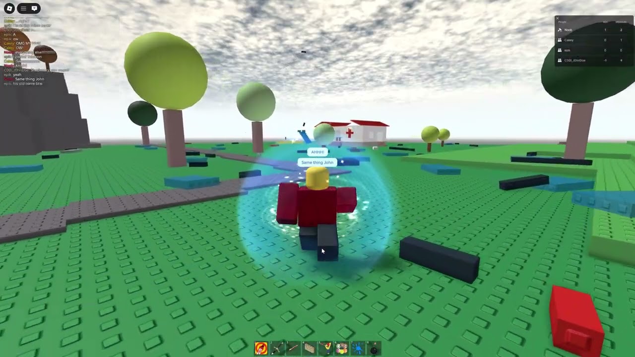 Destroying ROBLOX World Headquarters with the gang
