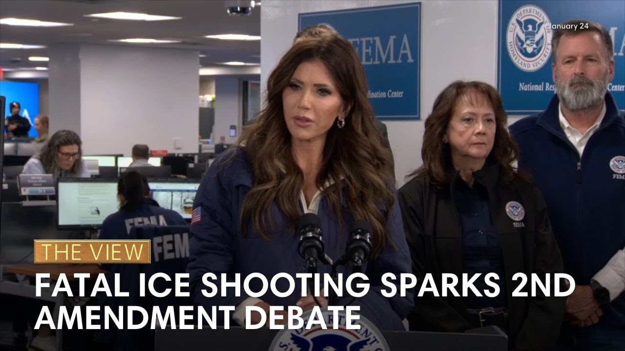 Fatal ICE Shooting Sparks 2nd Amendment Debate | The View