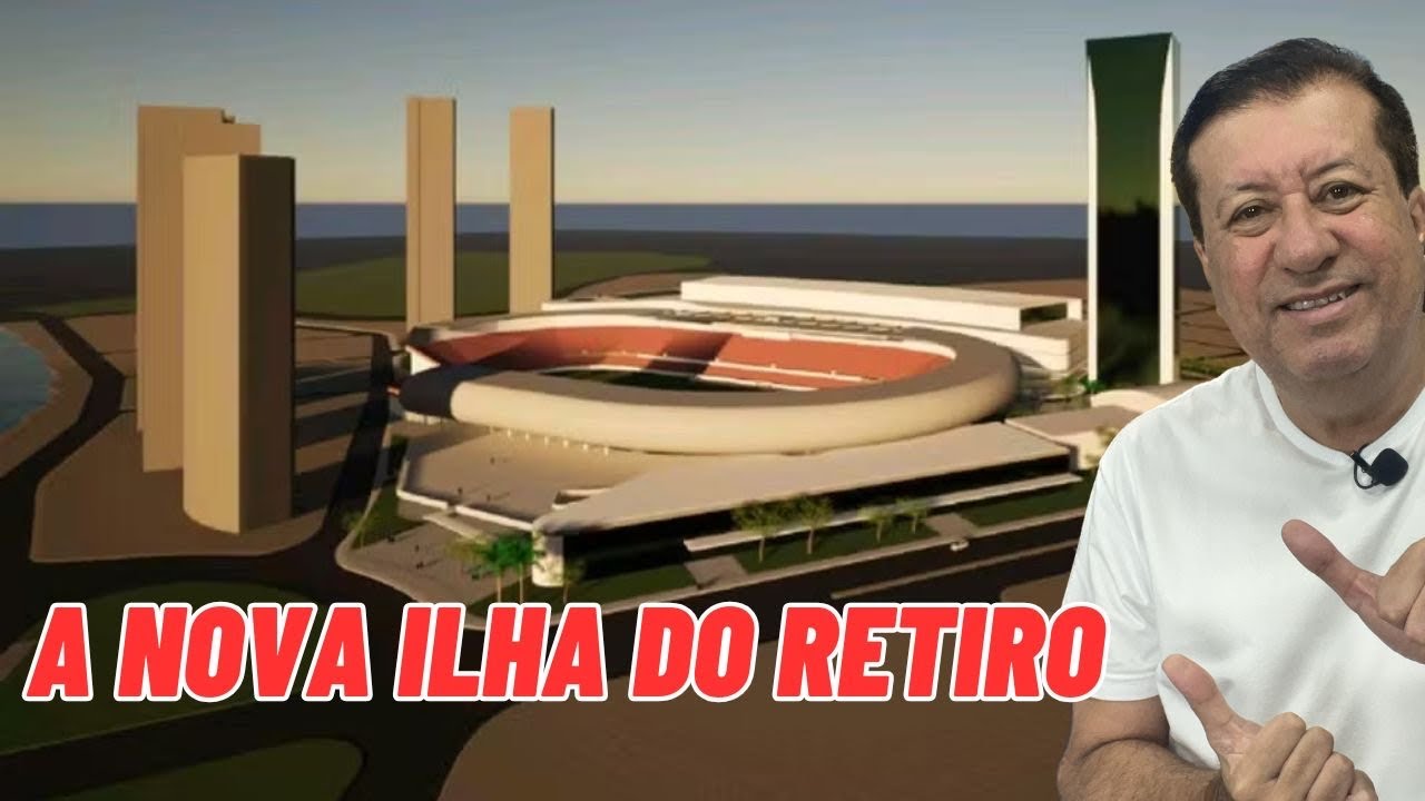 O SPORT FAZ PROJETO DE RETROFIT DA ILHA DO RETIRO E IMAGENS SÃO DIVULGADAS E O SHOW BARLETTRA!