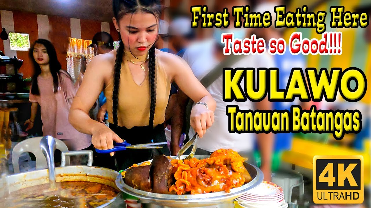[4K] TANAUAN BATANGAS MARKET unplanned visit | KULAWO Recipe | WALKING & STREET FOODS