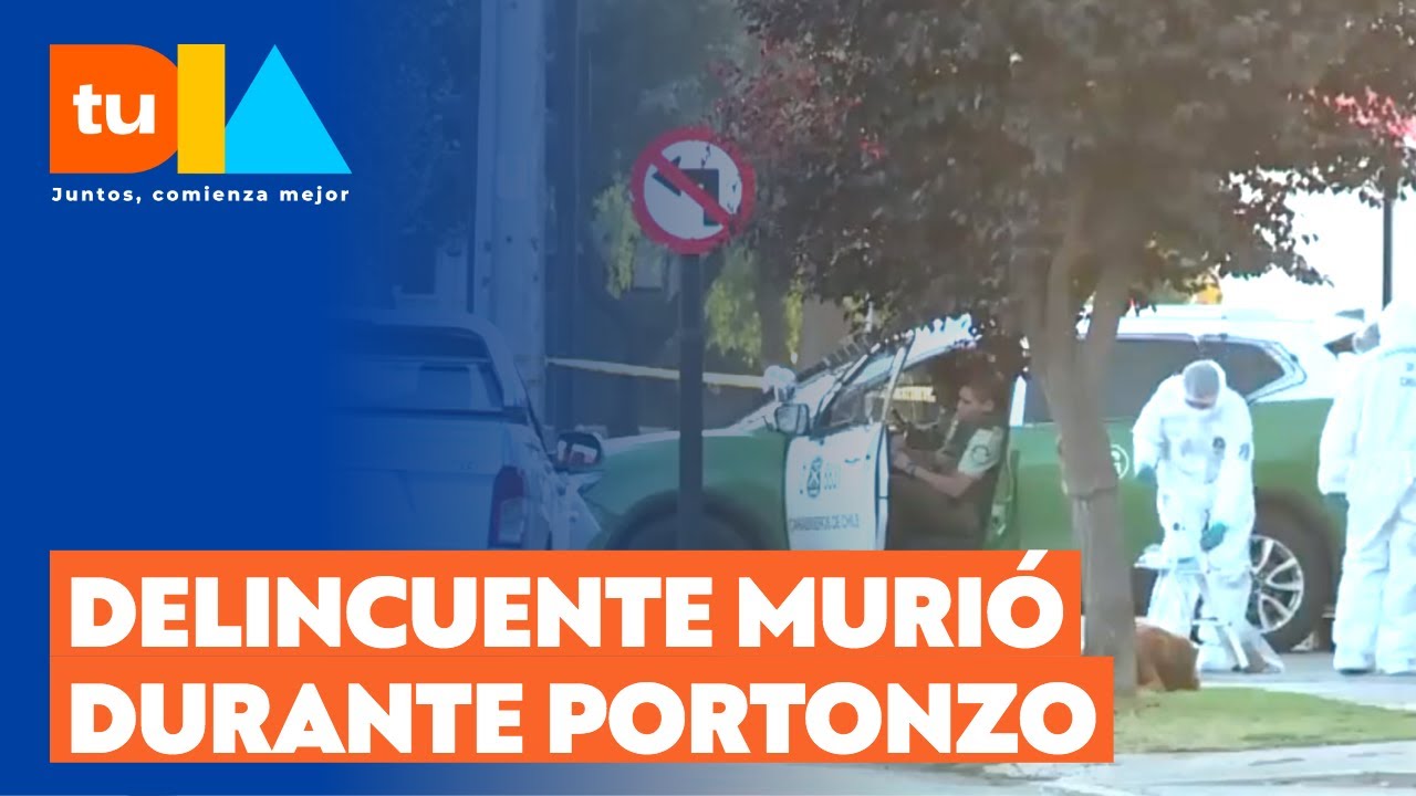 Portonazo en Maipú: Para defender a su esposa hombre atropelló y mató a delincuente | Tu Día