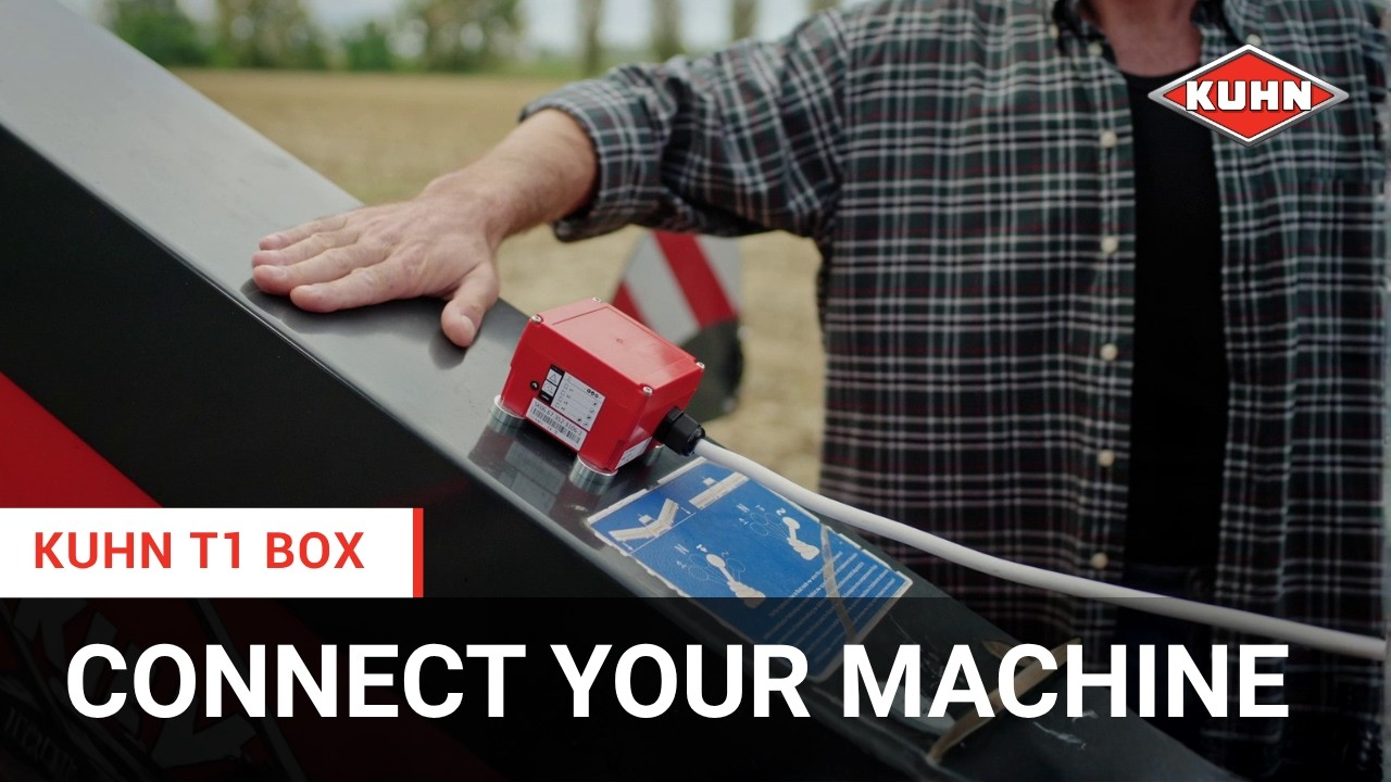 KUHN T1 Box: Connected machine monitoring for agriculture | Electronics & Connected Solutions