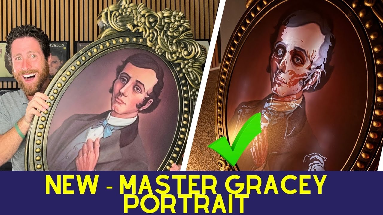 Lowe&rsquo;s Haunted Mansion Master Gracey Portrait! - Full Breakdown & Review