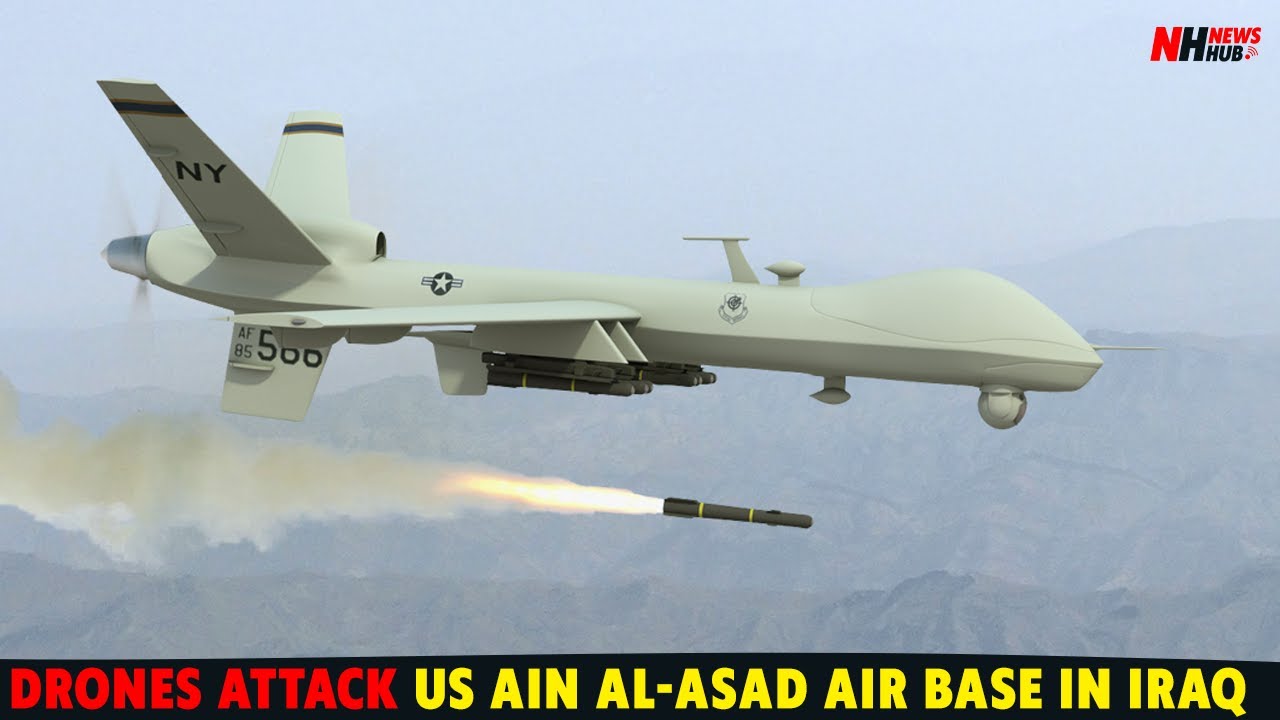 Drones Attack US Ain al Asad air base in Iraq