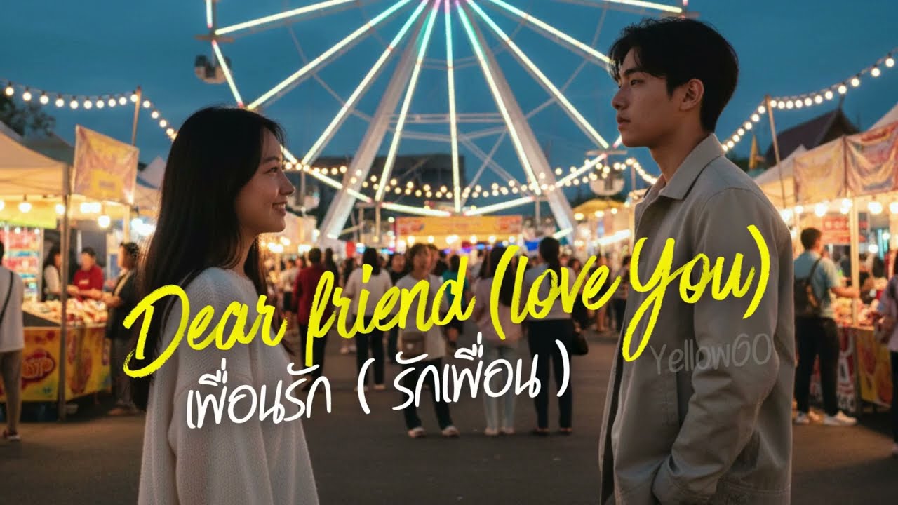 Dear friend Love You เพื่อนรัก ( รักเพื่อน ) - YellowGO | เพลงเพราะ ฟังสบายๆ
