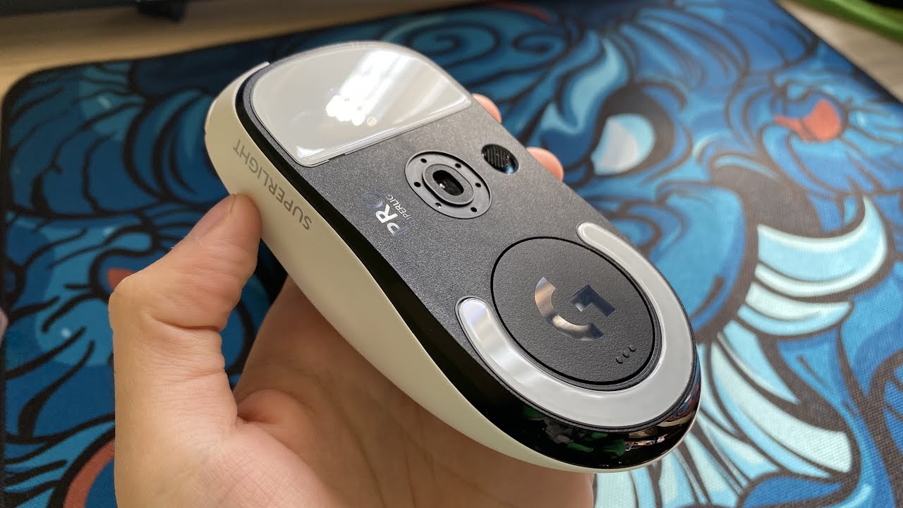 Testando os Feets de Vidro - Agora quero ver o mouse não deslizar Logitech G Pro Superlight