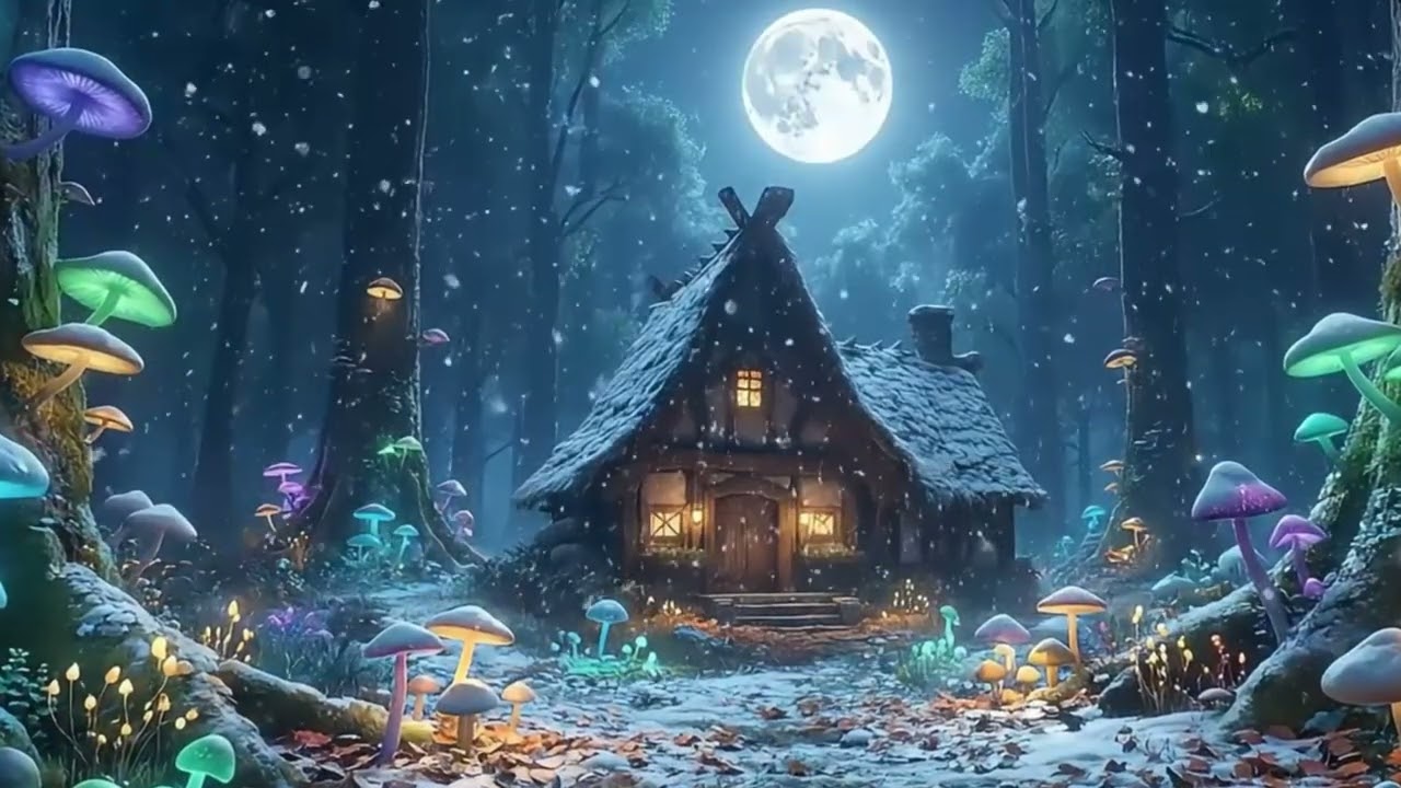 The Glowing Forest 🍄 magical lofi beats to sleep