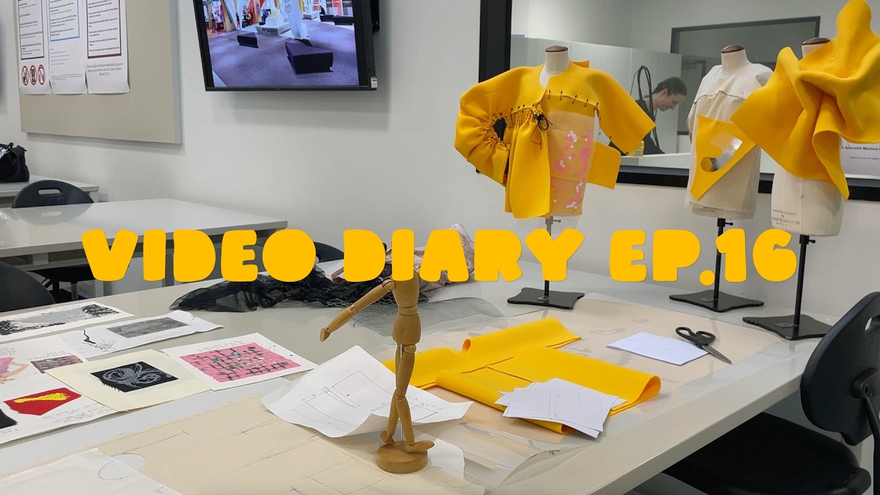video diary ep.16 | typical week studying fashion design in Melbourne