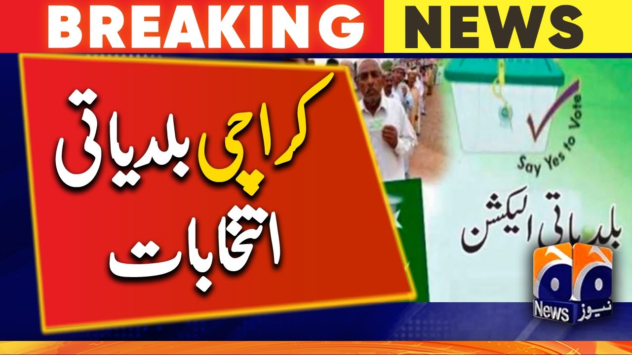 Karachi Local Government Elections 2022