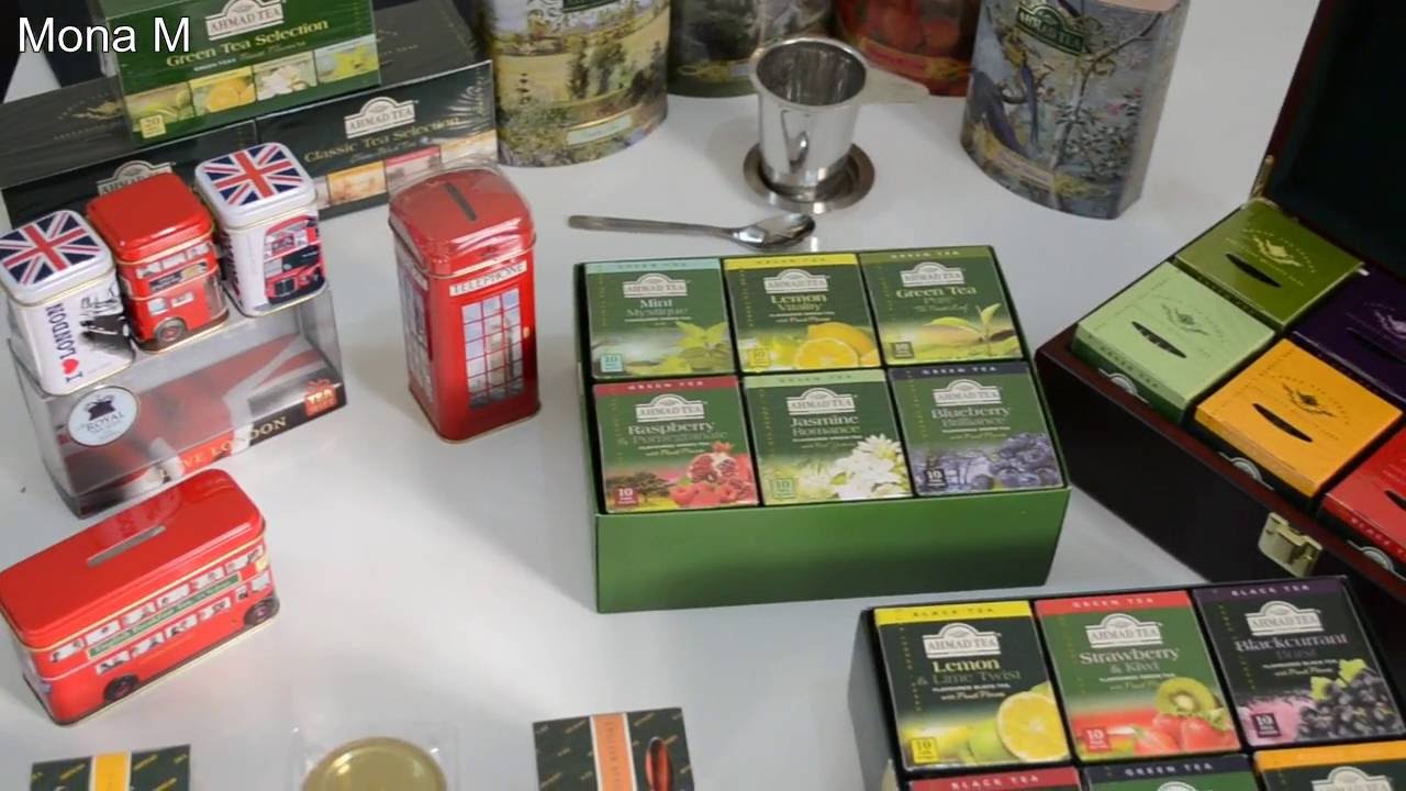 Box from Ahmad Tea| Mona M|  بوكس من أحمد تي